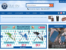 Tablet Screenshot of buybluesky.com